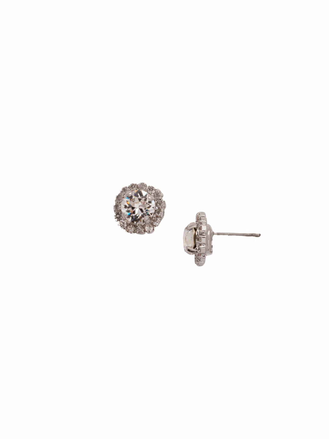 Haute Halo Stud Earring - EEY10PDCRY
