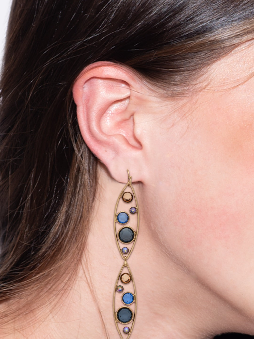 Charlene Double Dangle Earring - EFC52AGVBN