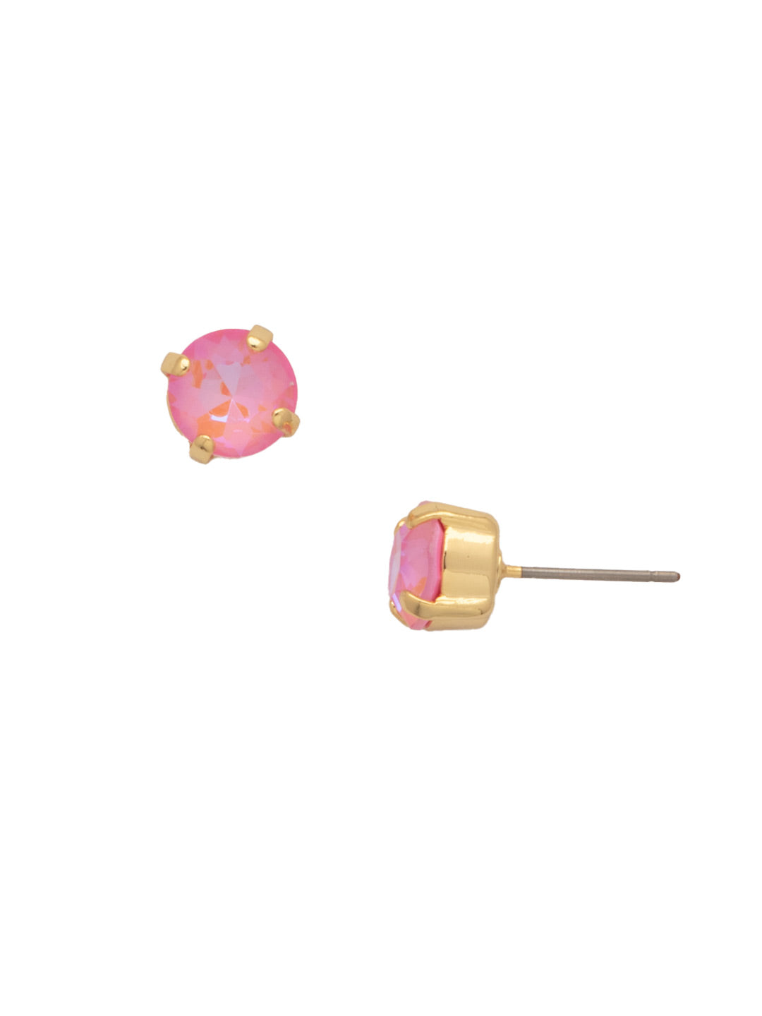 Simple Stud Earrings - EFC99BGBFL - <p>The Simple Stud Earrings feature a single solid crystal on a surgical steel post, creating a small but sparkly everyday staple! Need help picking a stud? <a href="https://www.sorrelli.com/blogs/sisterhood/round-stud-earrings-101-a-rundown-of-sizes-styles-and-sparkle">Check out our size guide!</a> From Sorrelli's Big Flirt collection in our Bright Gold-tone finish.</p>