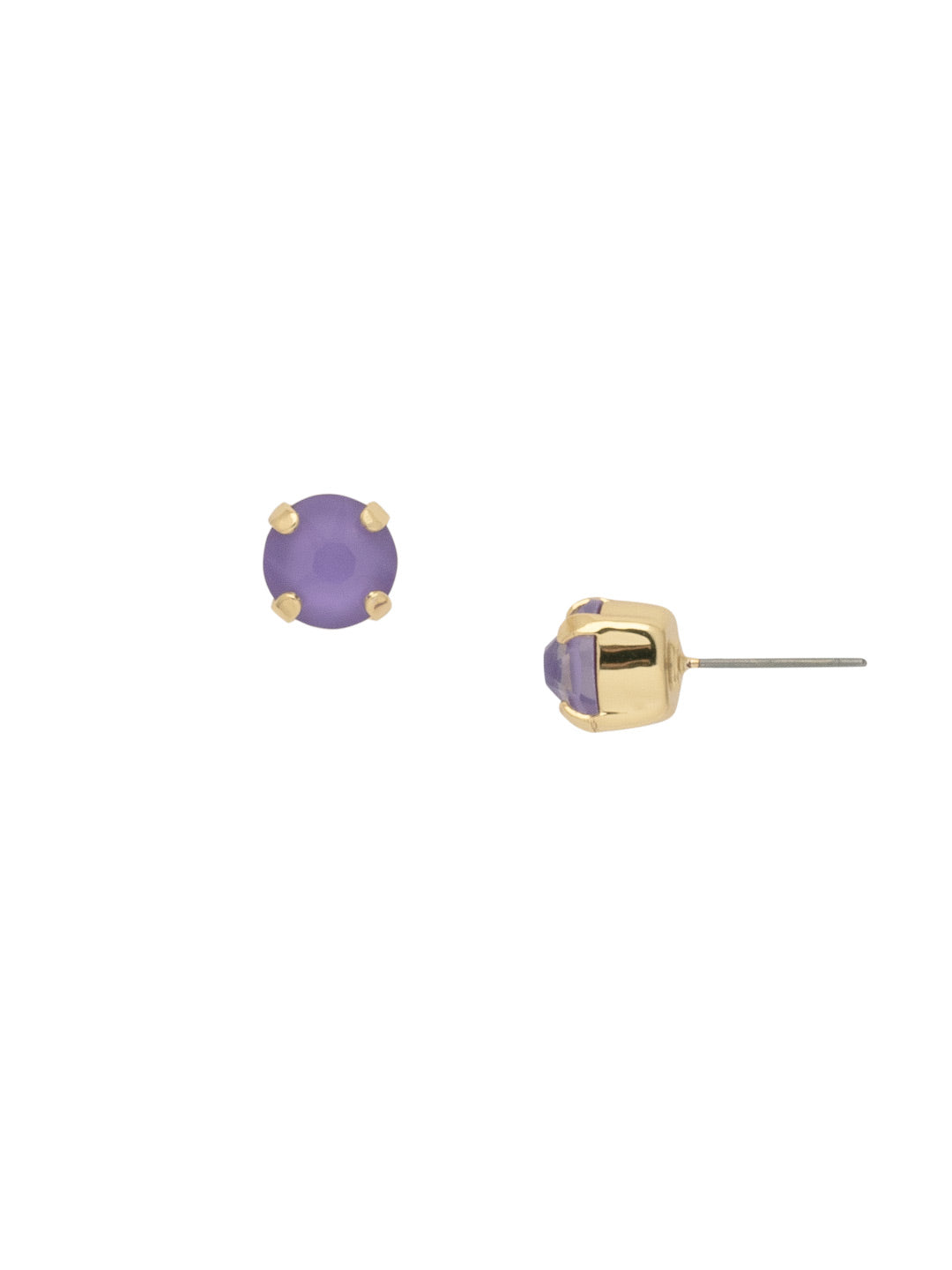 Simple Stud Earrings - EFC99BGHBR - <p>The Simple Stud Earrings feature a single solid crystal on a surgical steel post, creating a small but sparkly everyday staple! Need help picking a stud? <a href="https://www.sorrelli.com/blogs/sisterhood/round-stud-earrings-101-a-rundown-of-sizes-styles-and-sparkle">Check out our size guide!</a> From Sorrelli's Happy Birthday Redux collection in our Bright Gold-tone finish.</p>
