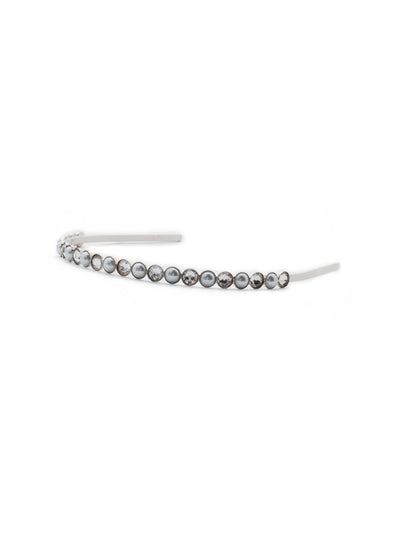 Alondra Headband - HET1RHMDP - <p>A headband with cystals, what more could you ask for? The Alondra headband is perfect for any special occasion. From Sorrelli's Modern Pearl collection in our Palladium Silver-tone finish.</p>