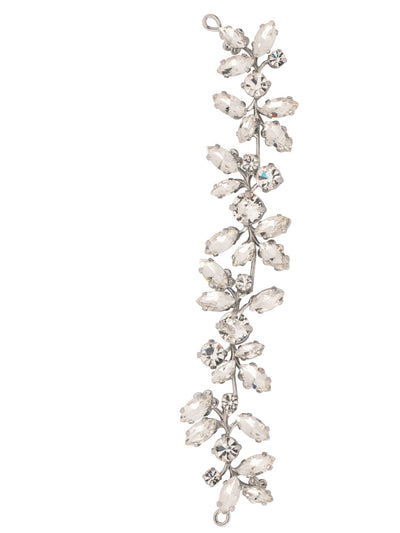 Susannah Hair Pin - HFH7PDCRY - <p>The Susannah Hair Pin is a gorgeous addition for your special event. A delicate, but flexible wire is lined with various navette cut crystals. Just use a couple of bobby pins to secure the hair pin into your hair. From Sorrelli's Crystal collection in our Palladium finish.</p>