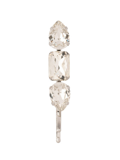 Athena Hair Pin - HFL5PDCRY - <p>The Athena Hair Pin features pear and oval cut crystals on a sturdy bobby pin. From Sorrelli's Crystal collection in our Palladium finish.</p>