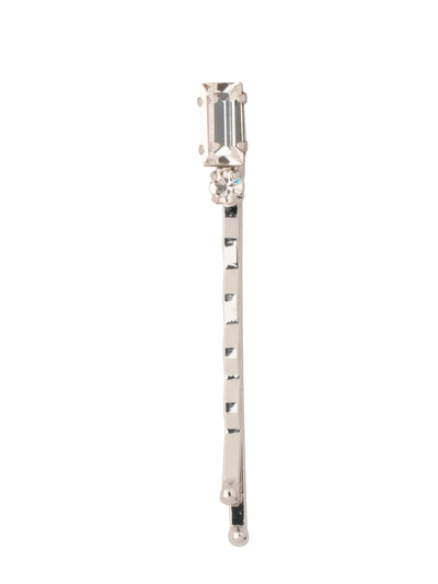 Eve Hair Pin - HFL6PDCRY - <p>The Eve Hair Pin features a navette and round cut crystals on a sturdy bobby pin. From Sorrelli's Crystal collection in our Palladium finish.</p>
