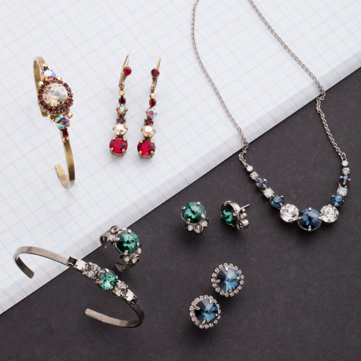 London Tennis Necklace - NCQ14ASGBL