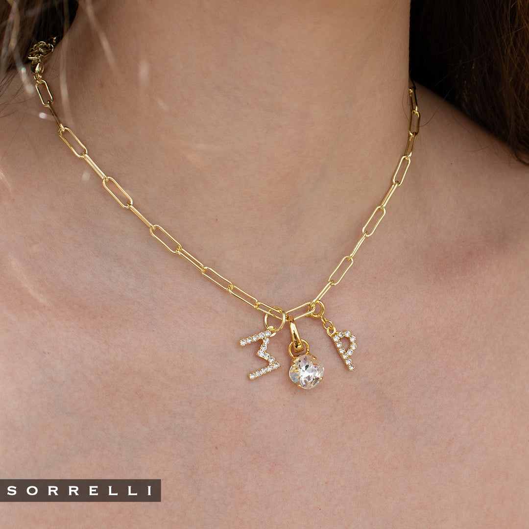 "P" Initial Charm - CFB16BGCRY