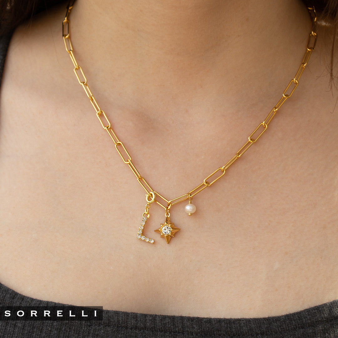 "L" Initial Charm - CFB12BGCRY