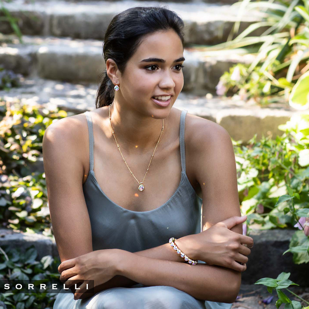 Cushion-Cut Dangle Earrings - EDL12BGCAB