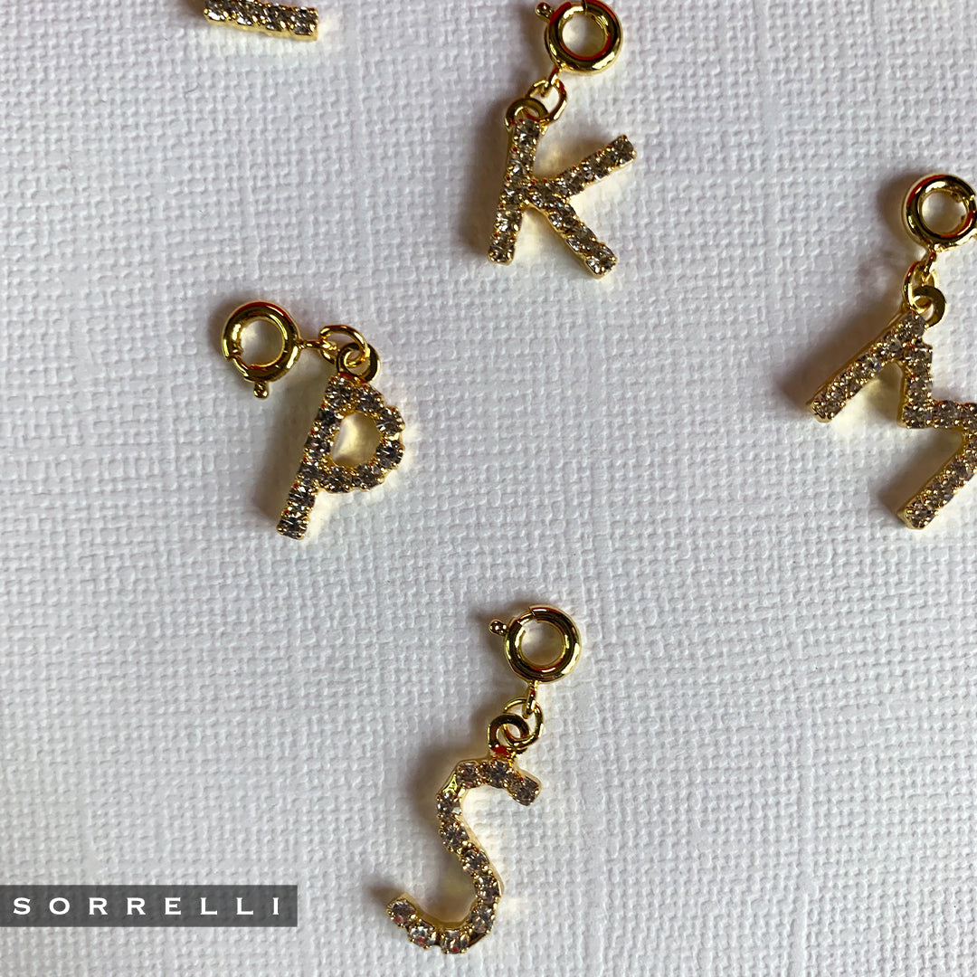 "K" Initial Charm - CFB11BGCRY