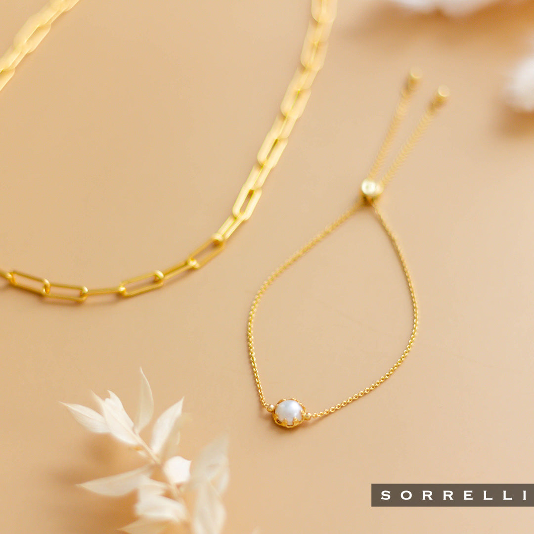 Aida Slider Bracelet - BEV155BGCRY