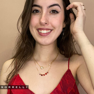 Francesca Hoop Earrings - 4EEV2BGMTL