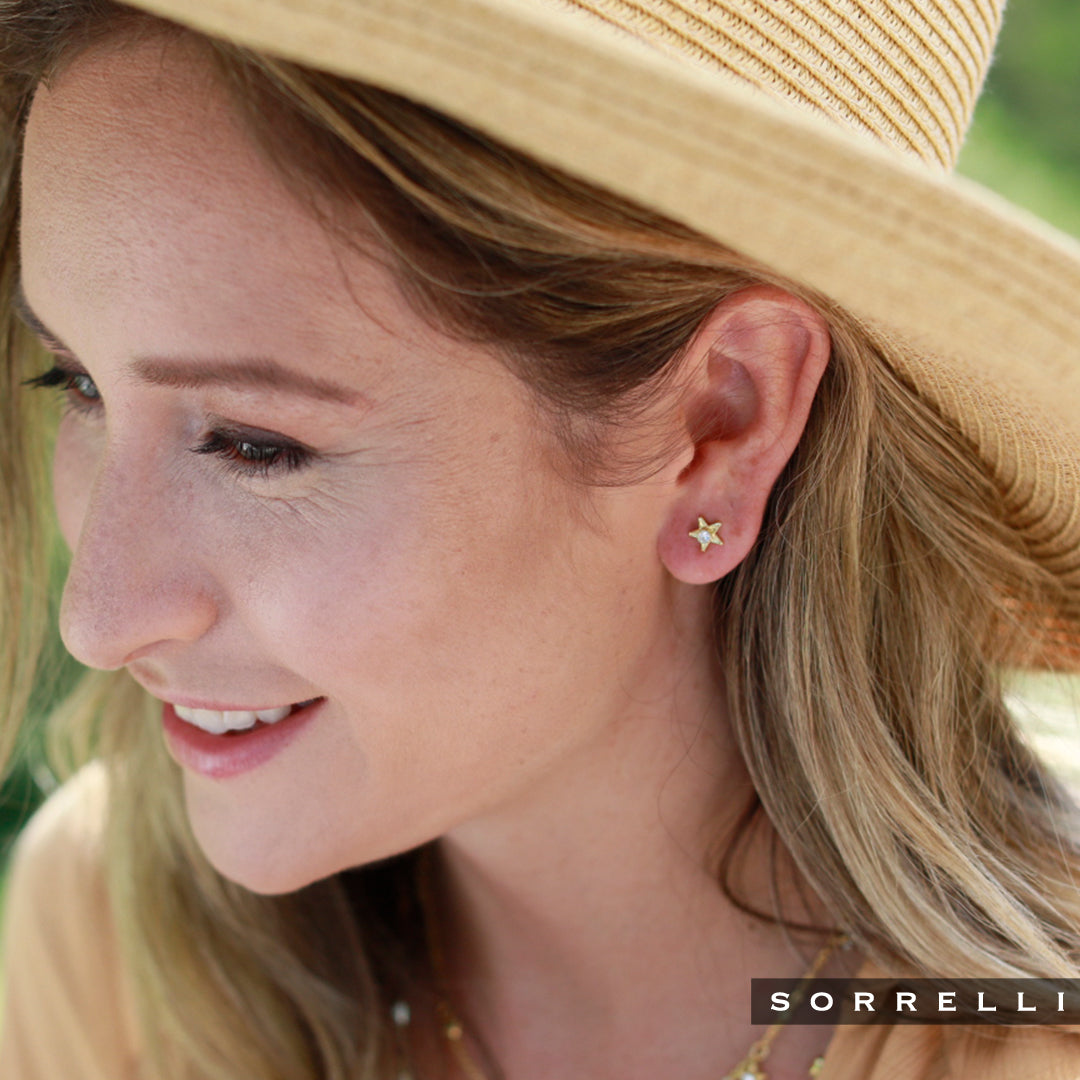 Asteria Stud Earring - 4EEZ24BGCRY