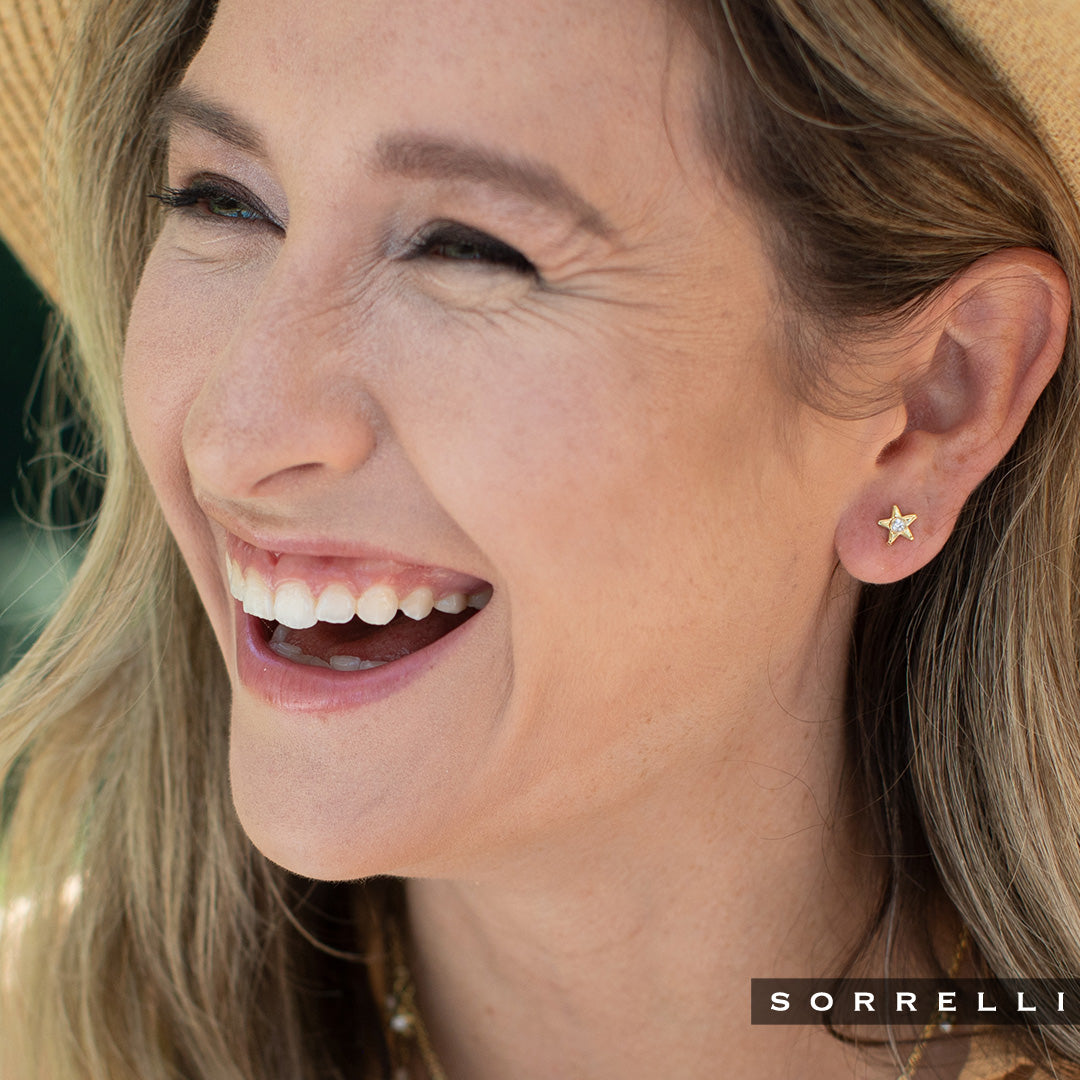 Asteria Stud Earring - 4EEZ24BGCRY