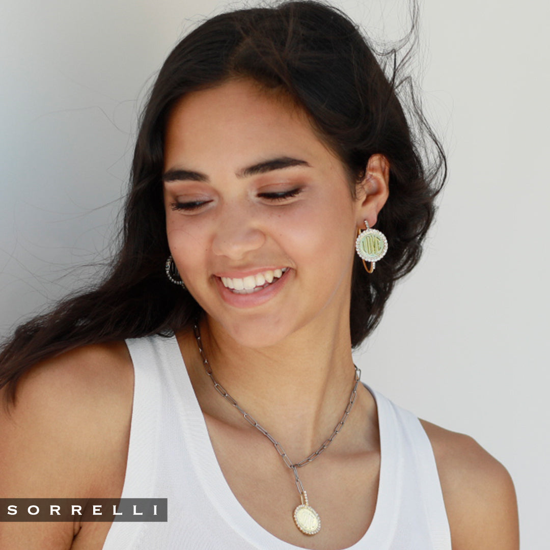 Luvie Hoop Earring - EFA3BGCRY