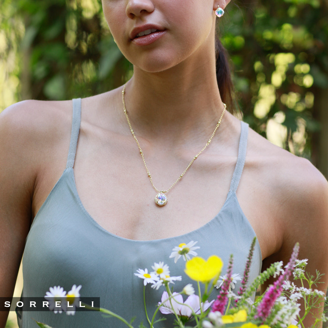 Cushion-Cut Dangle Earrings - EDL12BGCAB