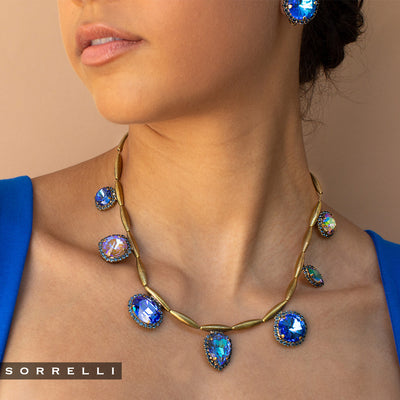 Giselle Statement Necklace - NFC80AGVBN