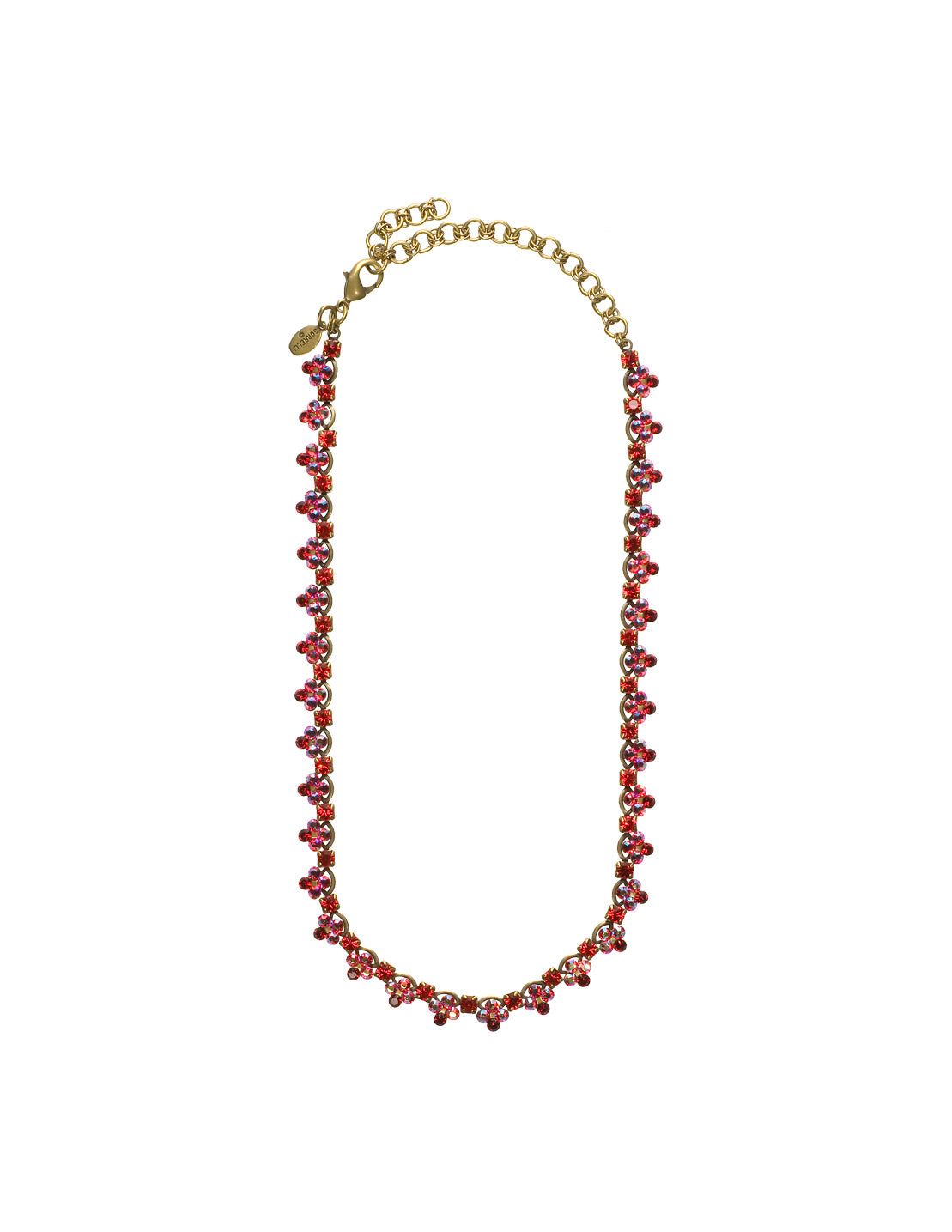 Luxe Lace Tennis Necklace - NAQ20AGCB