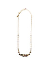 Simply Elegant Crystal Cluster Necklace Tennis Necklace