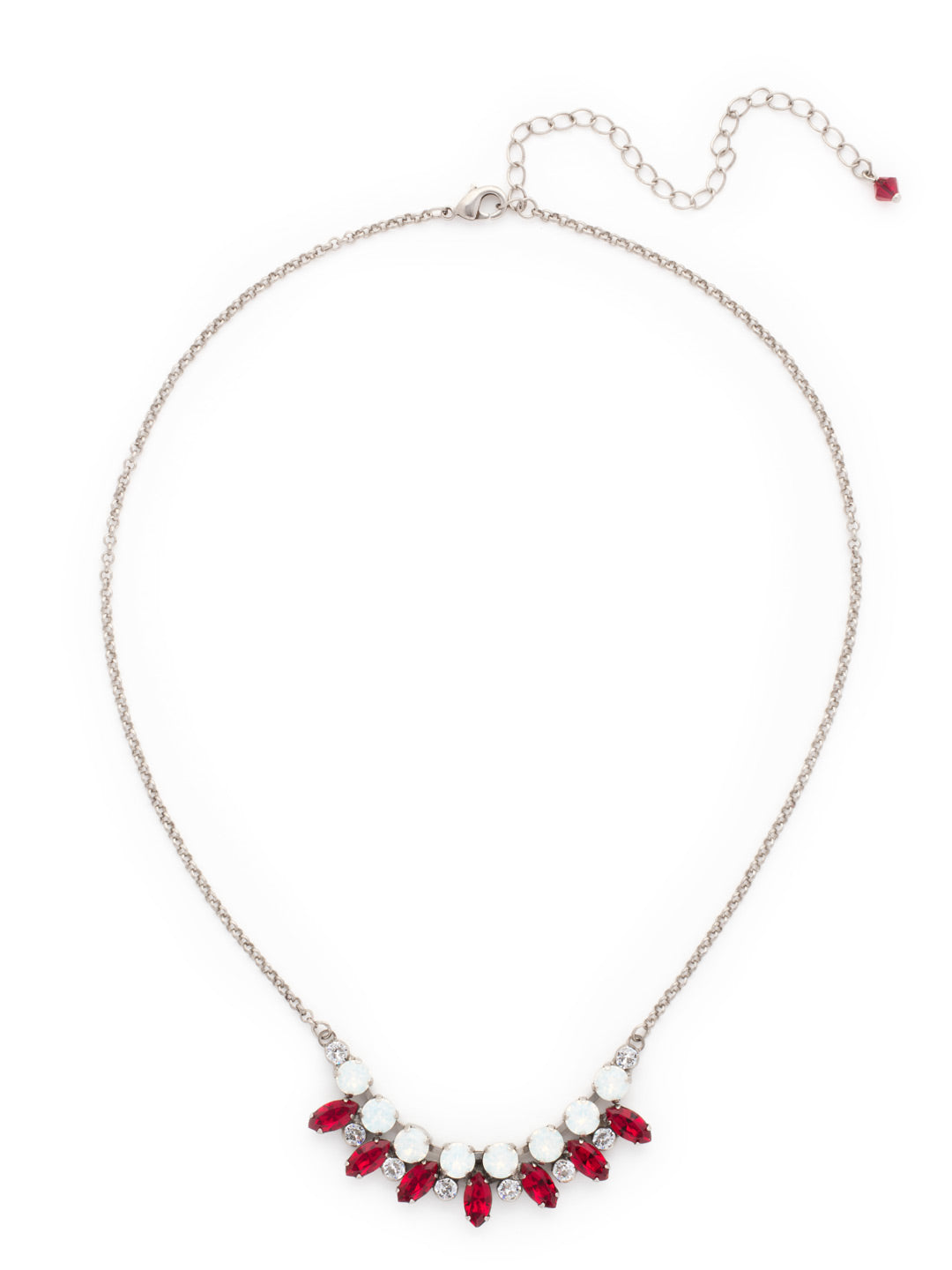 Multi-Cut Crystal Petite Pendant Necklace - NCY23ASCP