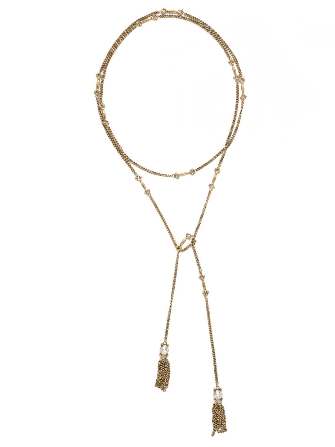 All Tied Up Necklace - NDL25AGCRY