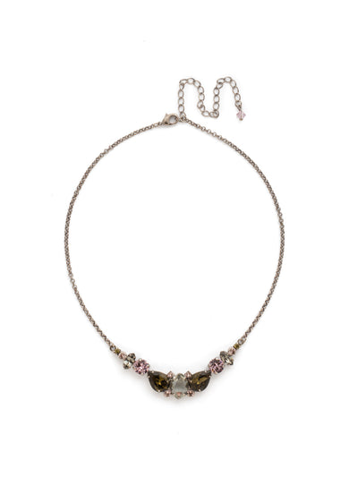 Crysanthemum Statement Necklace - NDN4ASAG - A sweet, petite style whose whimsical design adds just the right amount of flair to any look.