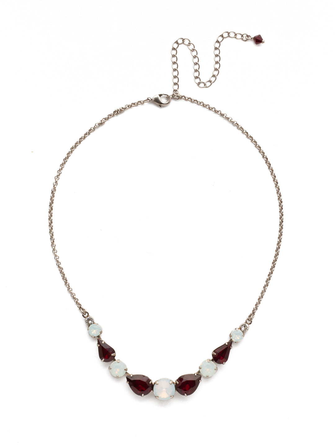 Polished Pear Statement Necklace - NDN74ASCP