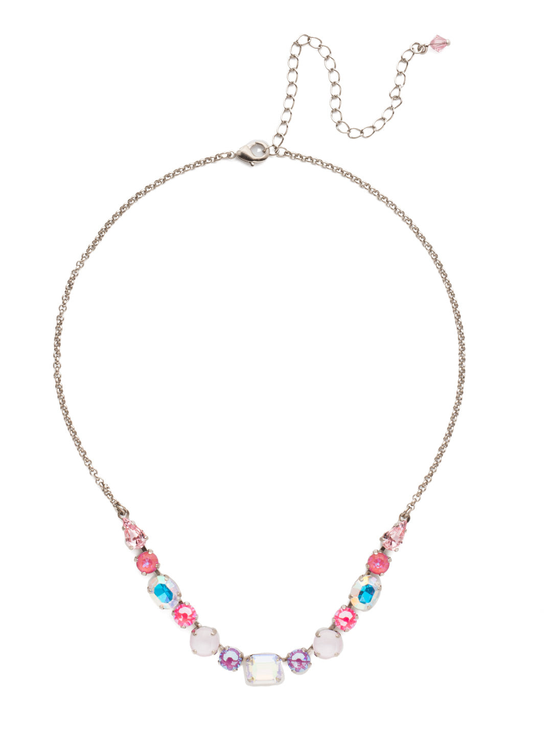 Product Image: Tansy Half Line Tennis Necklace