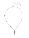 Dierdre Cross Pendant Necklace