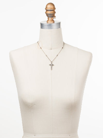 Dierdre Cross Pendant Necklace - NDQ54ASCRY