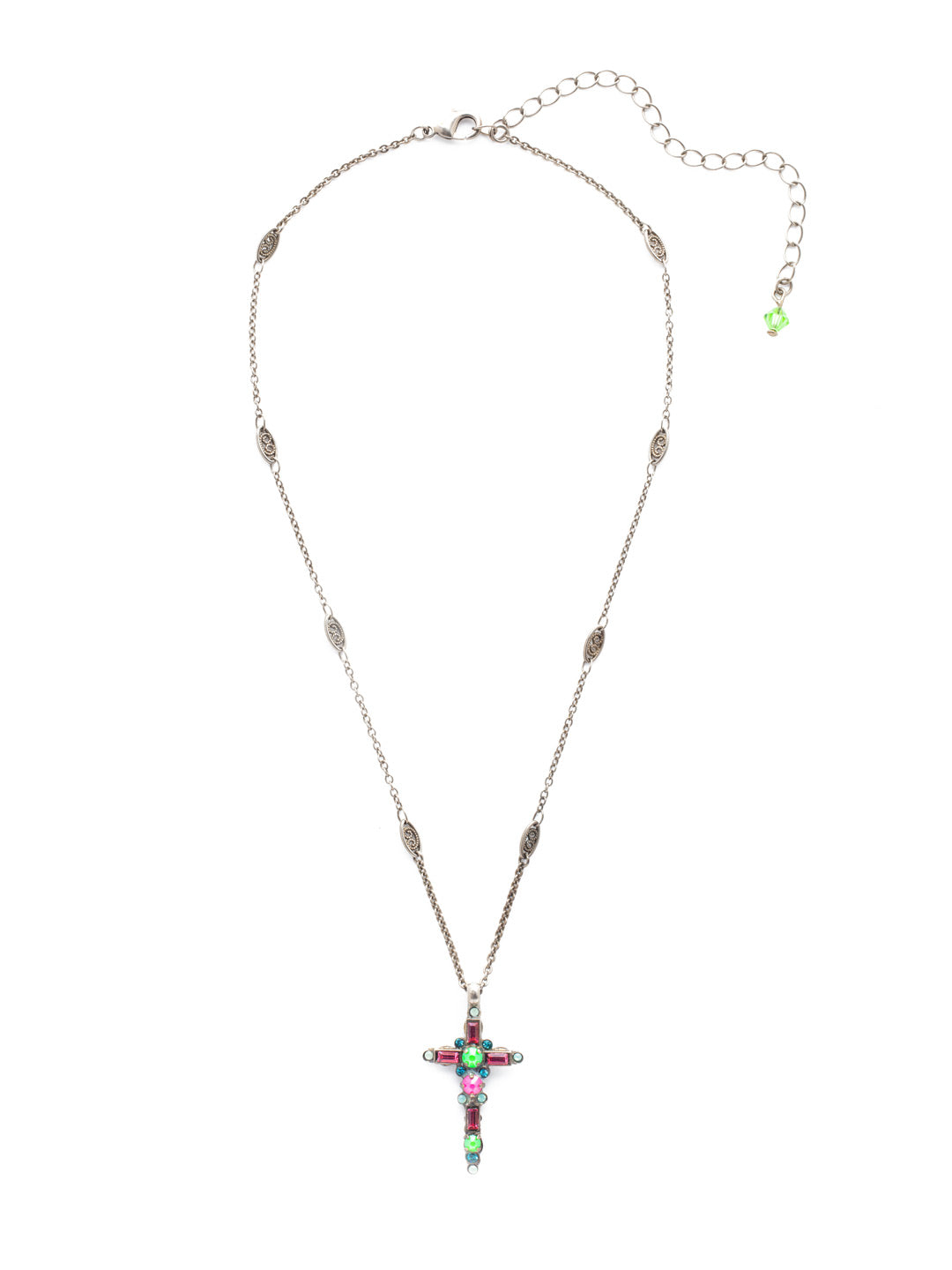 Dierdre Cross Pendant Necklace - NDQ54ASWDW
