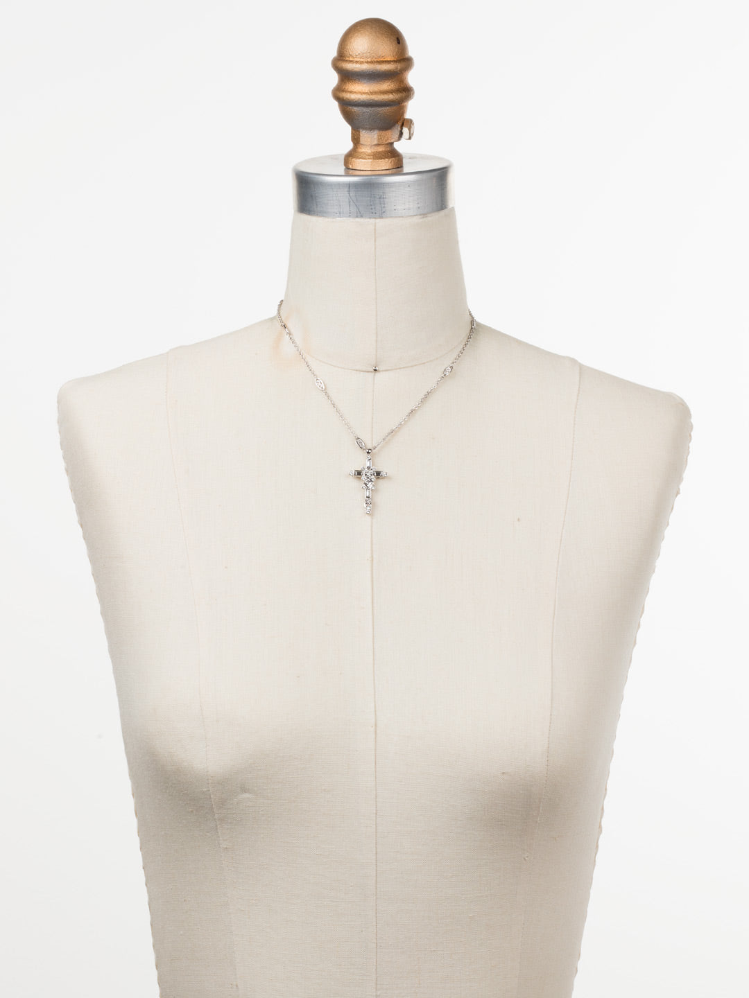 Dierdre Cross Pendant Necklace - NDQ54RHCRY