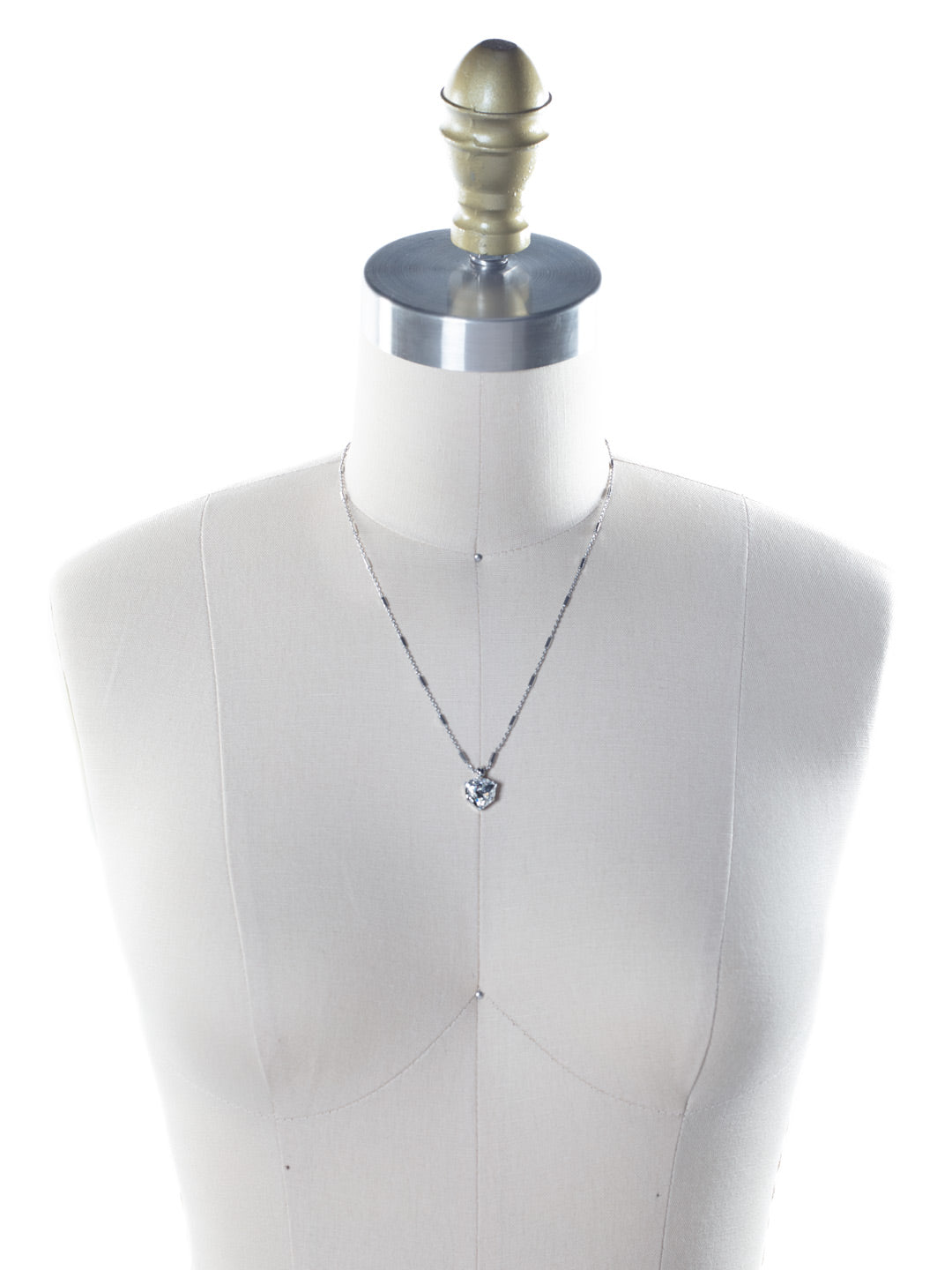 Perfectly Pretty Pendant Necklace - NDS10RHCRY