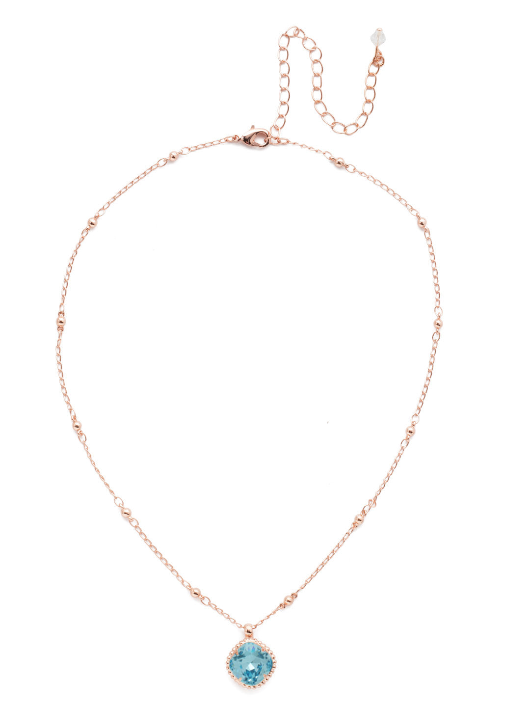Product Image: Cushion-Cut Pendant Necklace
