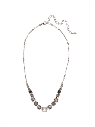 Jules Tennis Necklace - NDZ45PDSNB - <p>Simple with a dash of sparkle. The Jules Tennis Necklace is perfect for a layered look or to be worn alone. From Sorrelli's Snow Bunny collection in our Palladium finish.</p>