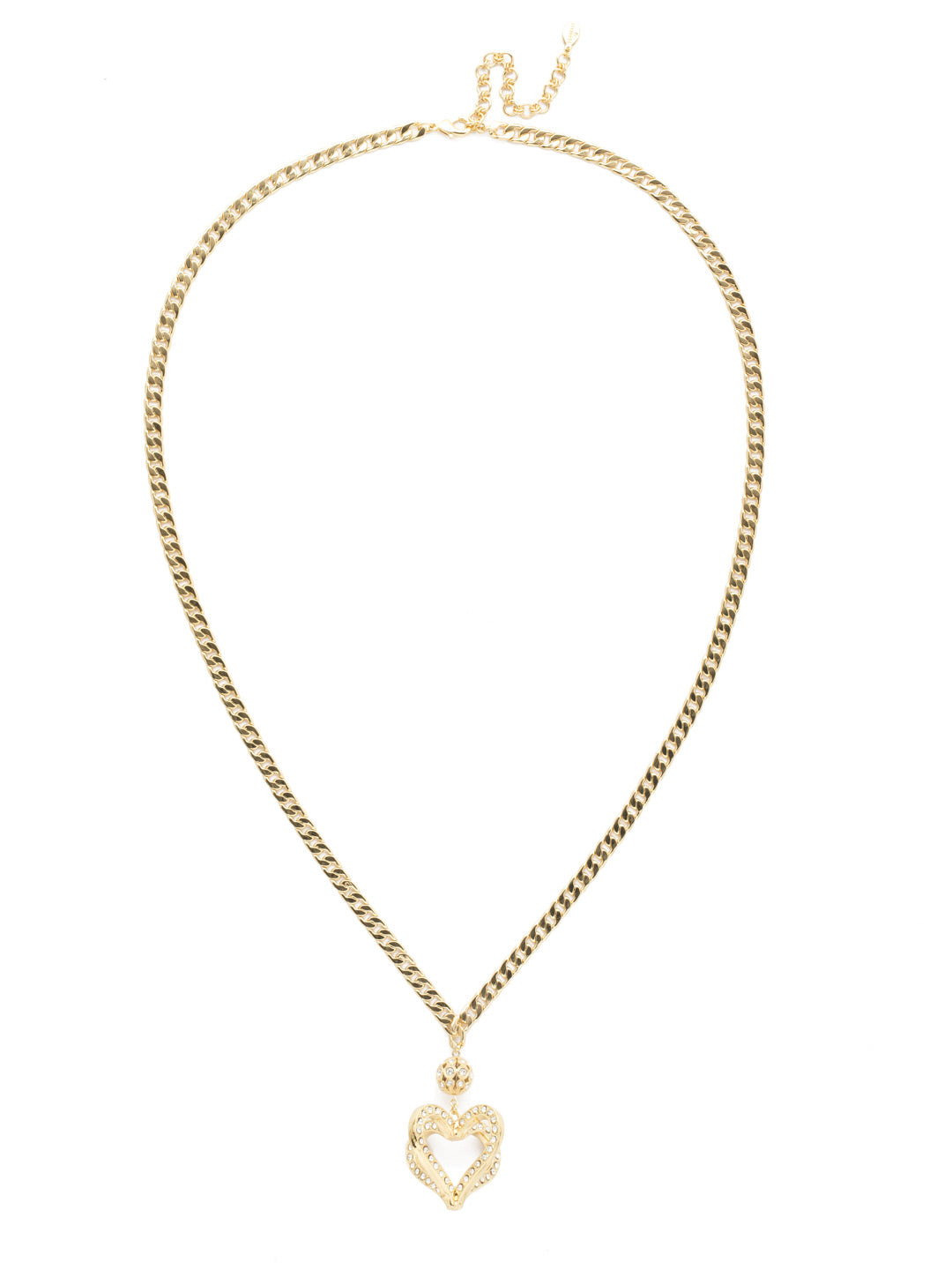 Adelynn Long Strand Necklace - NEC21BGPLP - Layered to perfection! Get the look of three line necklaces in one. This long strand features a strands of darling hearts, pearls, crystals and more. Full of dainty details and sparkle galore. From Sorrelli's Polished Pearl collection in our Bright Gold-tone finish.
