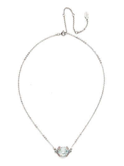 Harumi Pendant Necklace - NEK11RHTUL - <p>Take center stage with this pendant that sees a standout center crystal stone accented with just a touch of sparkle. Our beautiful pendant necklace speaks for itself. From Sorrelli's Tulip collection in our Palladium Silver-tone finish.</p>