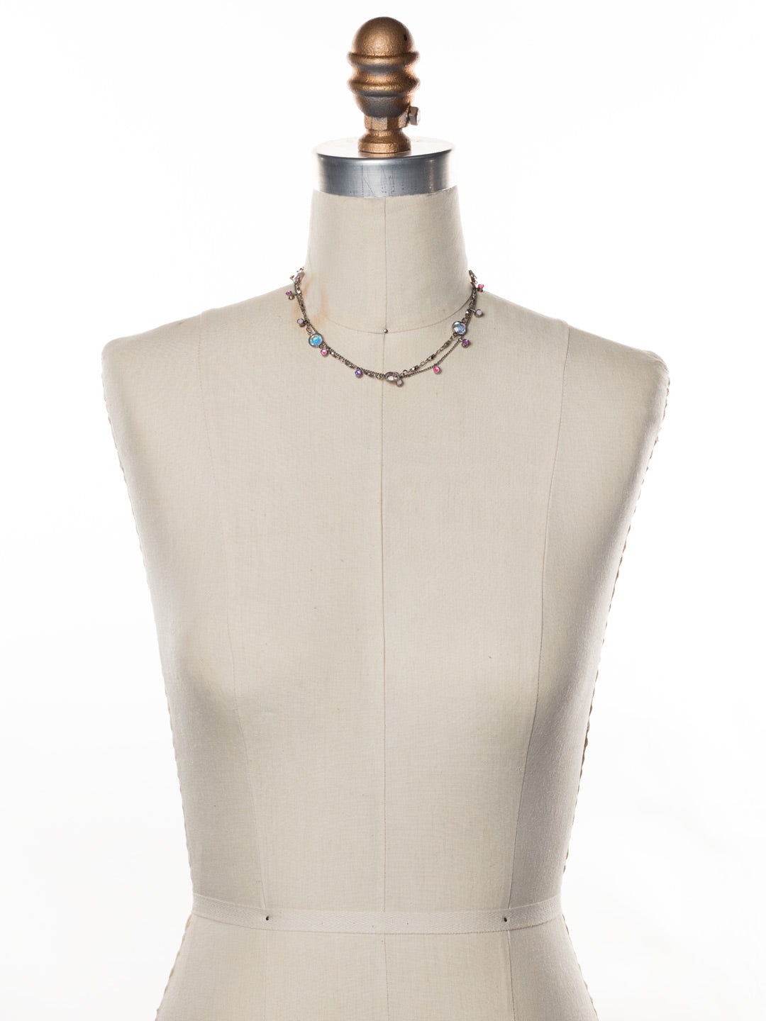 Dewdrop Layered Necklace - NEK36ASETP