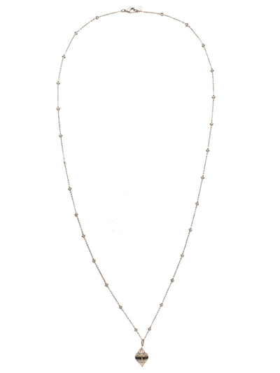 Lola Pendant Necklace - NEN14ASSTC - <p>The Lola Pendant Necklace dangles something completely unique and sparkly front and center, accented by smaller gems on a delicate chain. Make it the special standout piece in your jewelry collection. From Sorrelli's Storm Clouds collection in our Antique Silver-tone finish.</p>