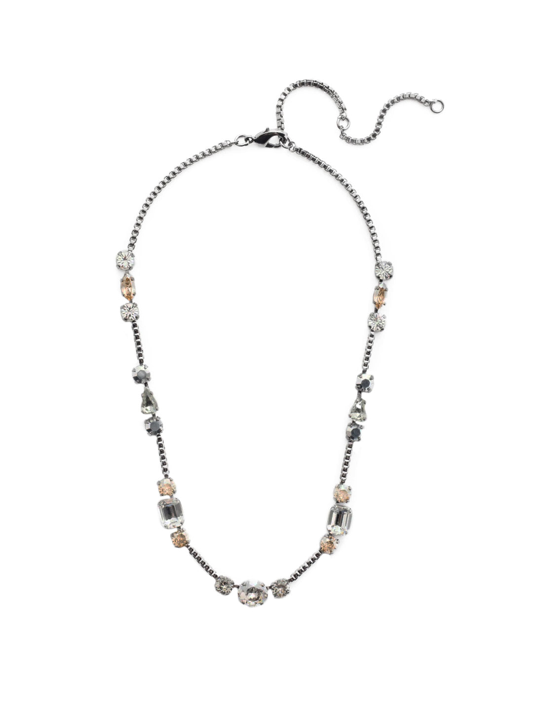 Poppy Tennis Necklace - NEN18GMGNS