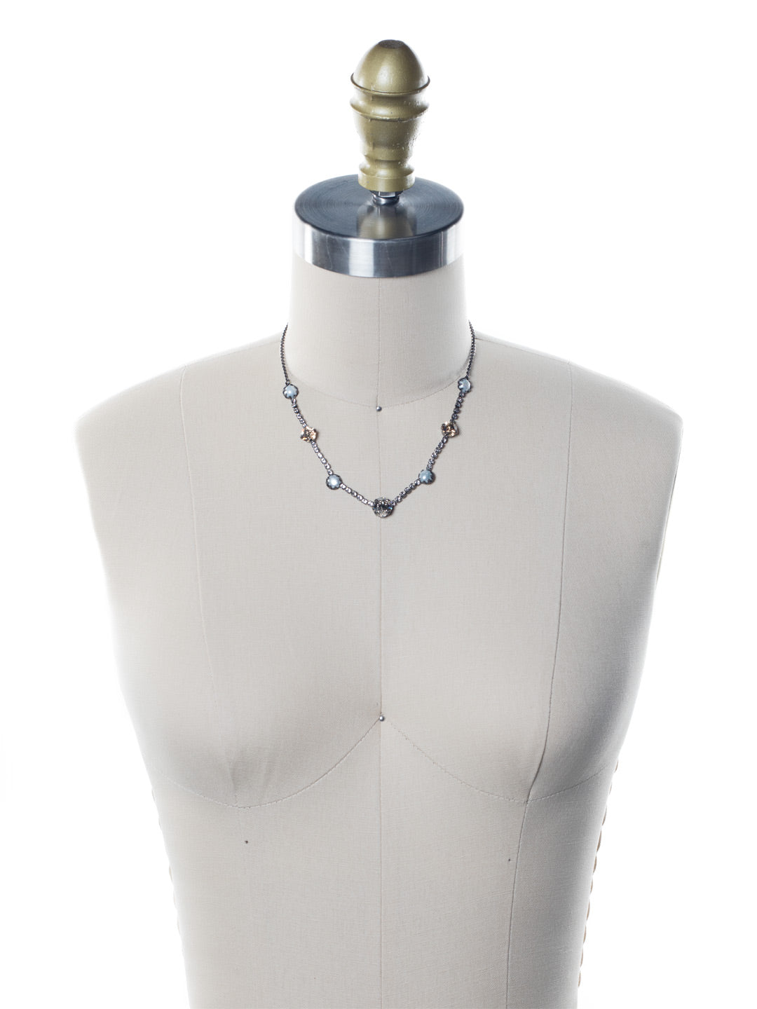 Caterina Tennis Necklace - NES11GMGNS