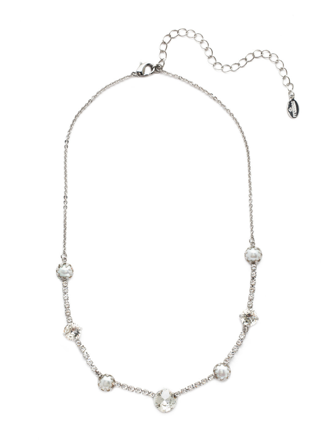 Caterina Tennis Necklace - NES11PDCRY