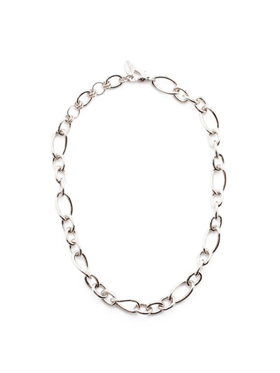 Felicity Tennis Necklace - NES33RHCRY - <p>The Felicity Tennis Necklace is a beautiful linked chain. Wear it by itself or attach a crystal charm for some sparkle. From Sorrelli's Crystal collection in our Palladium Silver-tone finish.</p>