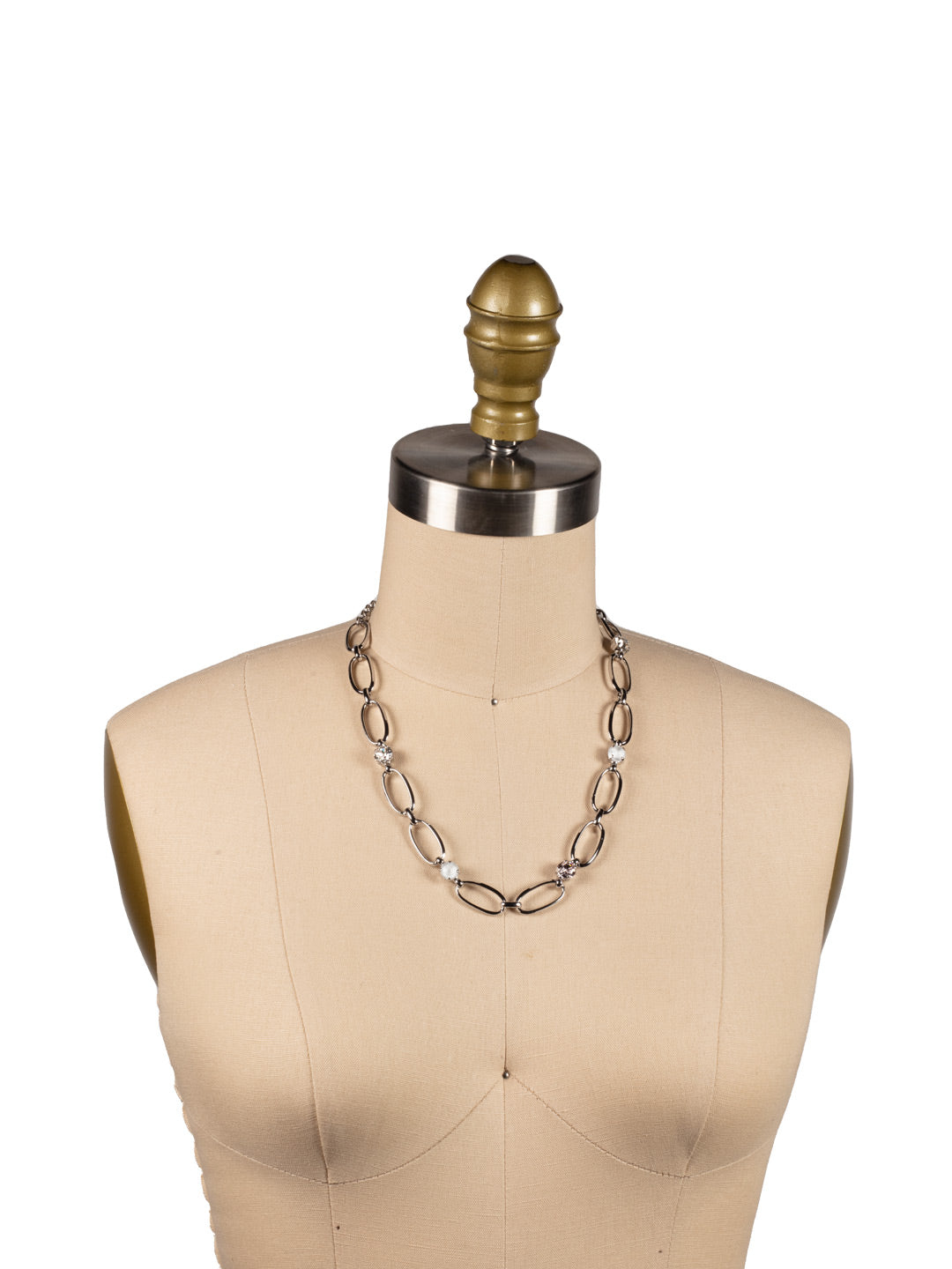 Paige Tennis Necklace - NET3PDSNB