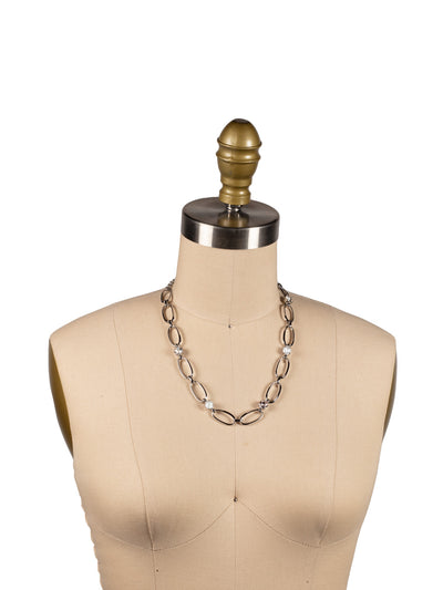 Paige Tennis Necklace - NET3PDSNB