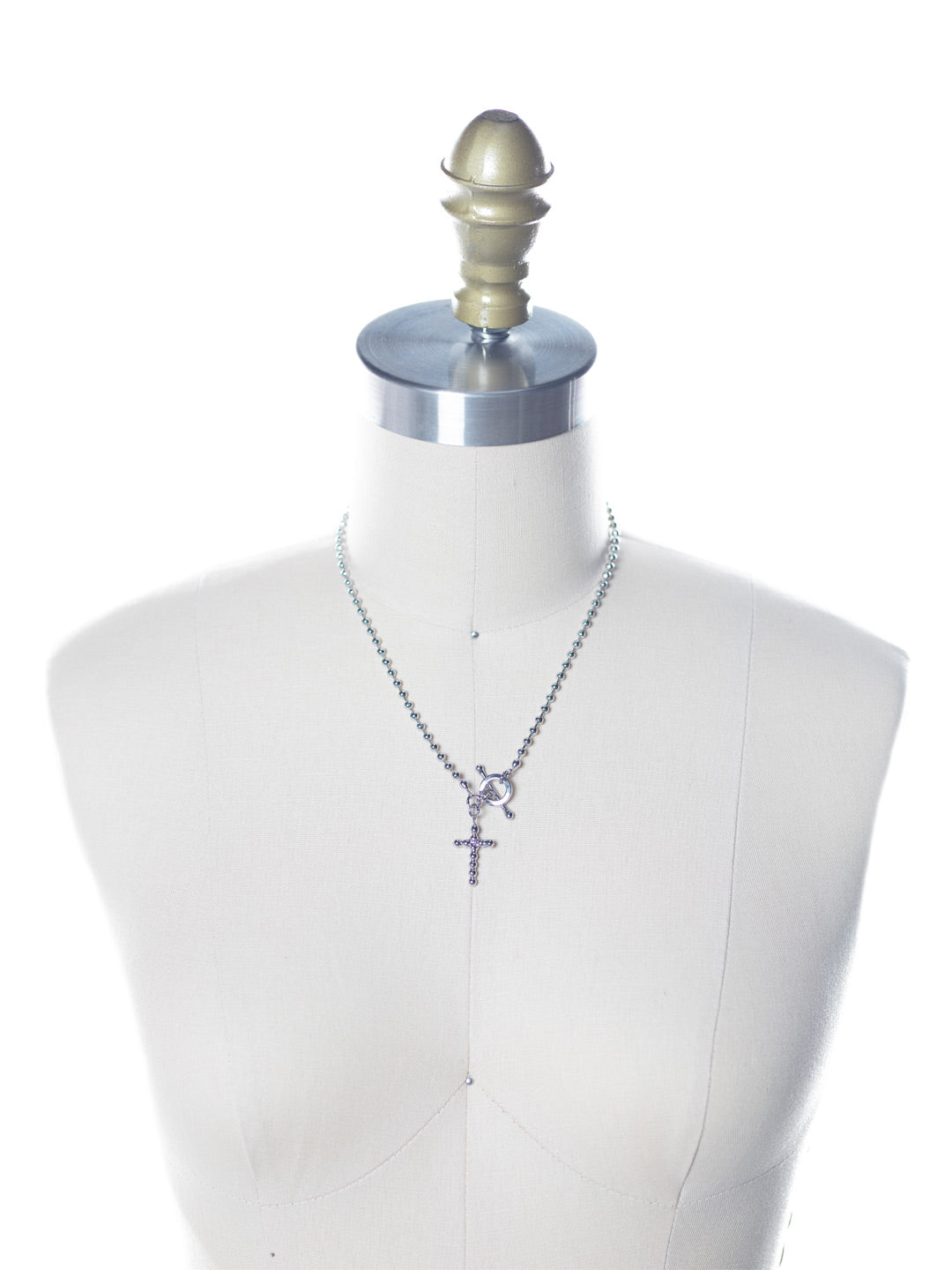 Mary Pendant Necklace - NEV106PDCRY