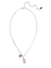 Crystal Ribbon Pendant Necklace