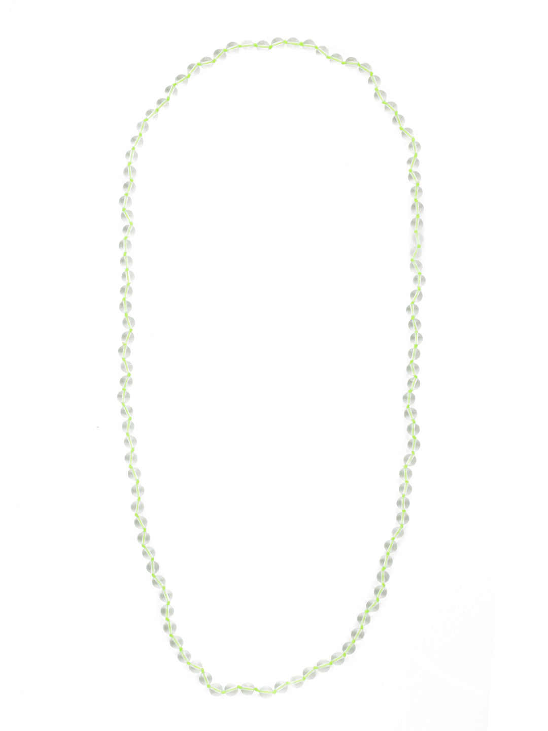 Sandra Long Necklace - NEV43ASWDW - <p>Clearly beautiful. That's our Sandra Long Necklace. The light strand showcases its pure clear beadwork perfectly. This is a piece you'll wear time and time again. From Sorrelli's Wild Watermelon collection in our Antique Silver-tone finish.</p>