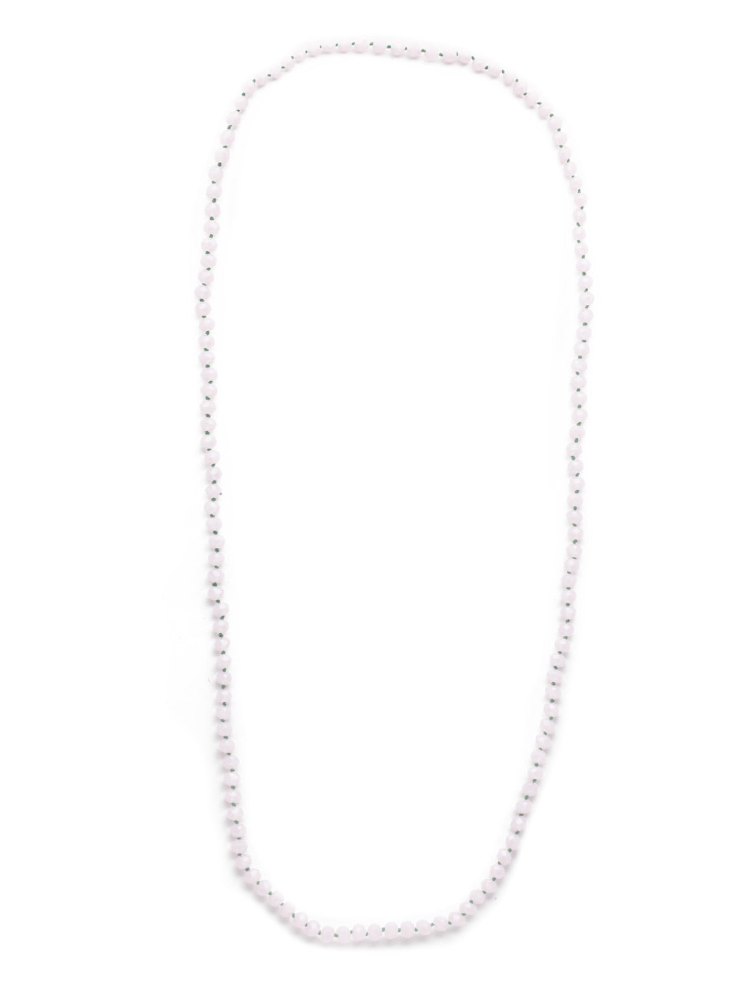 Sandra Long Necklace - NEV43BGSPR - <p>Clearly beautiful. That's our Sandra Long Necklace. The light strand showcases its pure clear beadwork perfectly. This is a piece you'll wear time and time again. From Sorrelli's Spring Rain collection in our Bright Gold-tone finish.</p>