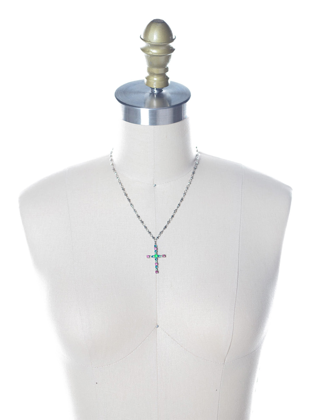 Charmaine Cross Pendant Necklace - NEX2ASWDW