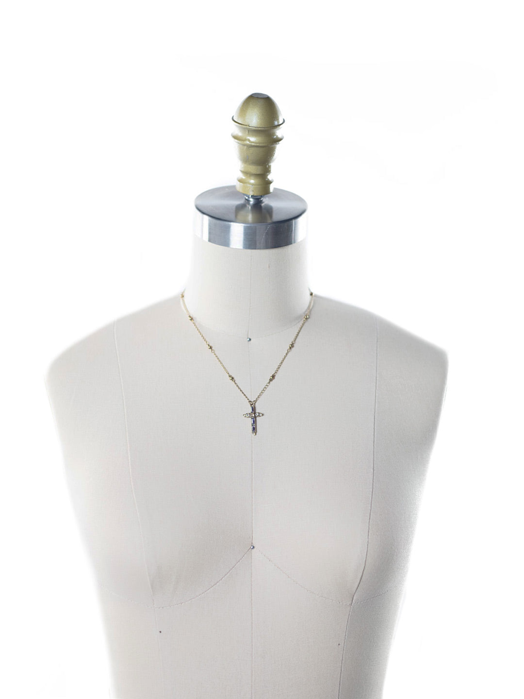 Millicent Cross Pendant Necklace - NEX5AGMIR